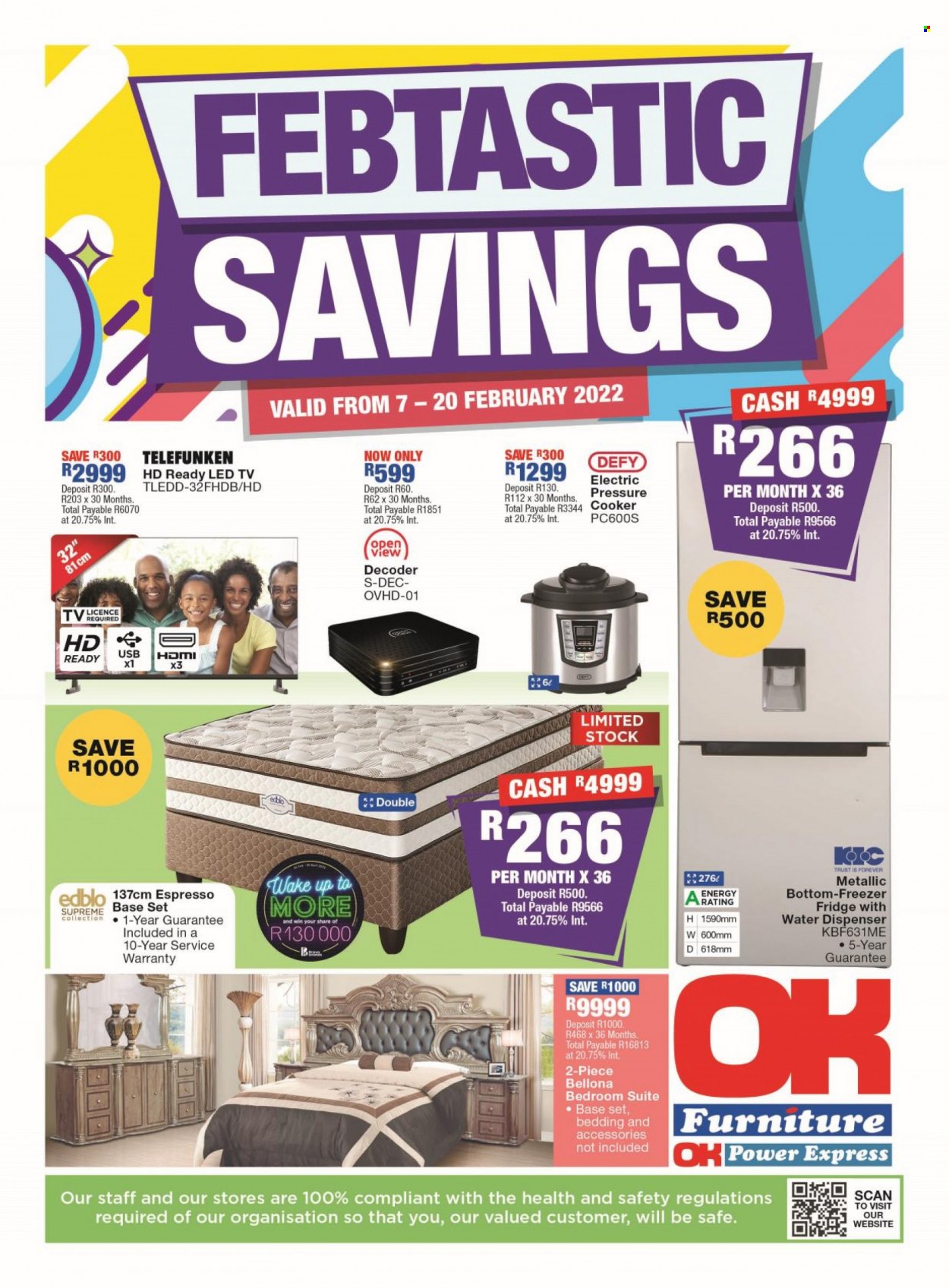 OK Furniture specials - 07/02/2022 - 20/02/2022. Page 1