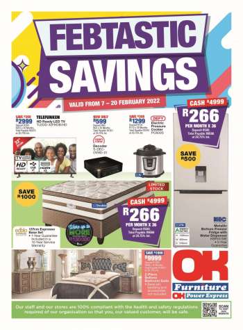 OK Furniture catalogue  - 07/02/2022 - 20/02/2022.