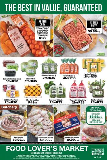 Food Lover's Market catalogue  - 07/02/2022 - 13/02/2022.