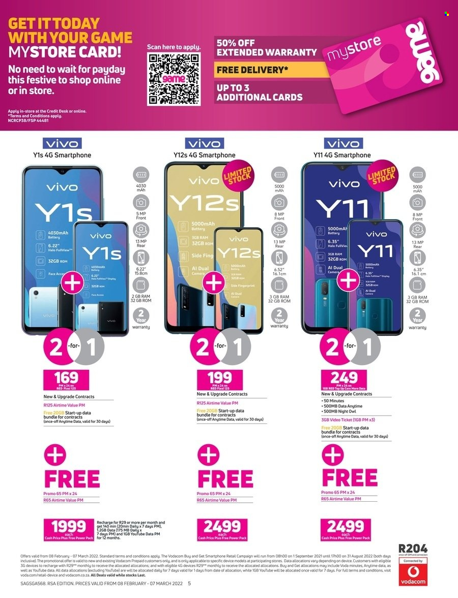 Game specials - 08/02/2022 - 07/03/2022. Page 5