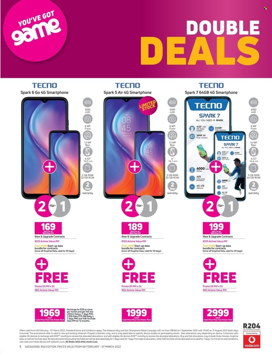Game specials - 08/02/2022 - 07/03/2022. Page 6