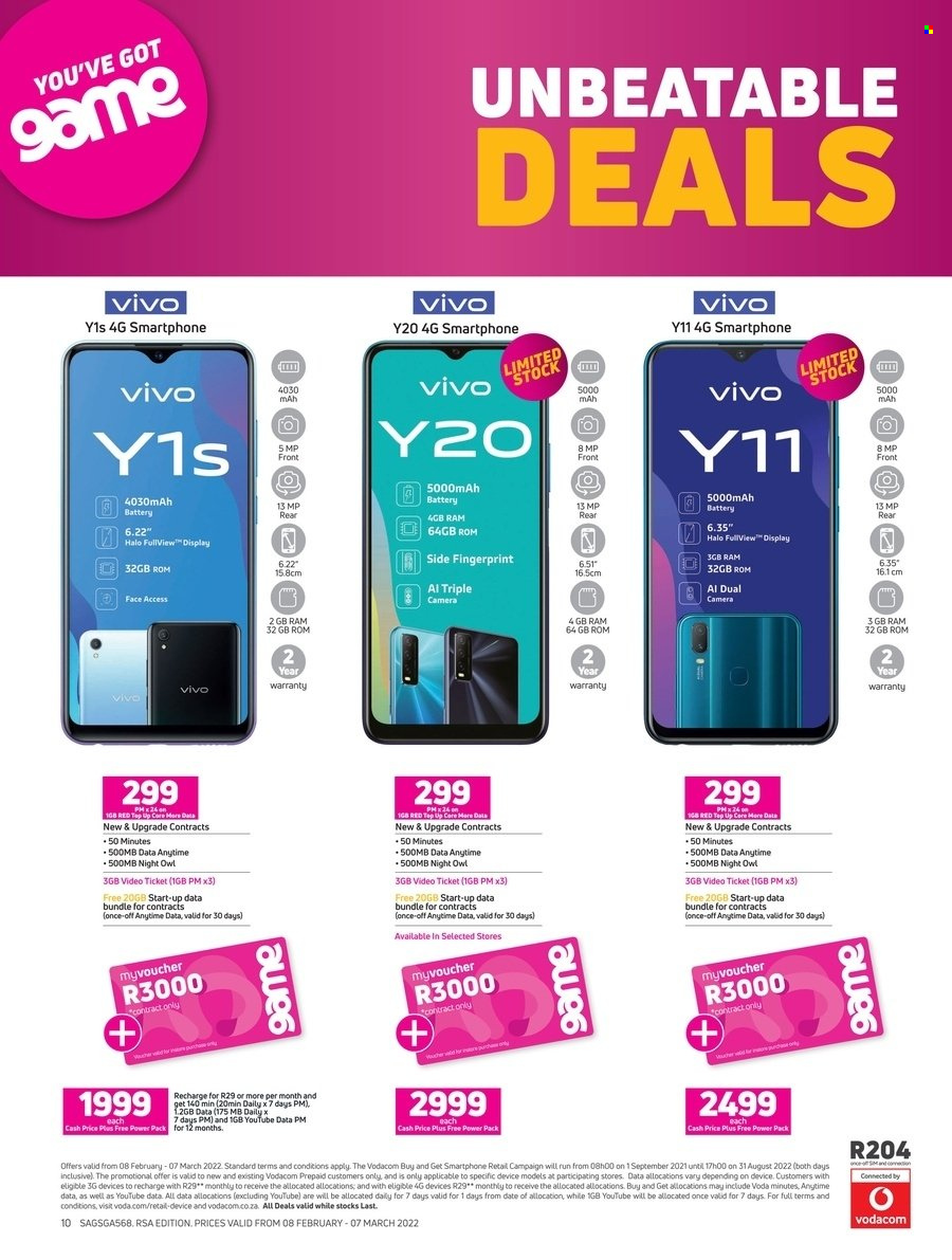 Game specials - 08/02/2022 - 07/03/2022. Page 10