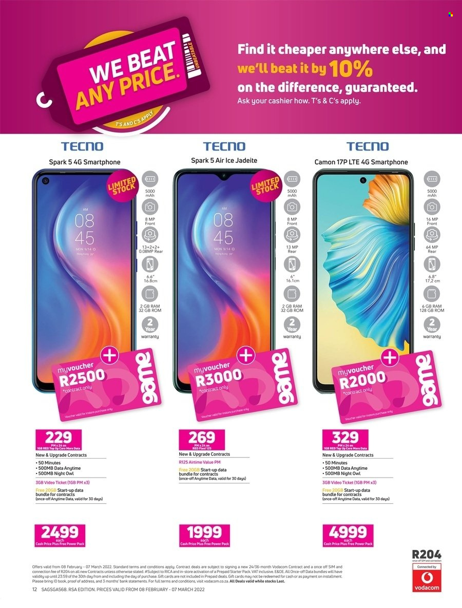 Game specials - 08/02/2022 - 07/03/2022. Page 12