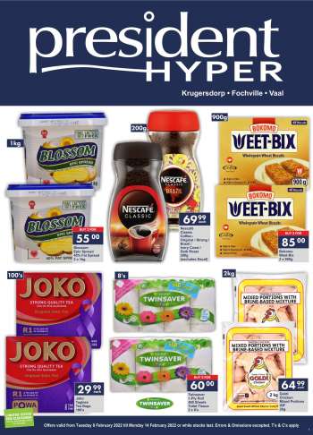 President Hyper catalogue  - 08/02/2022 - 14/02/2022.