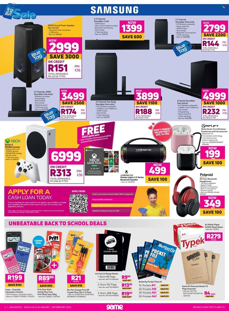 Game specials - 09/02/2022 - 22/02/2022. Page 4