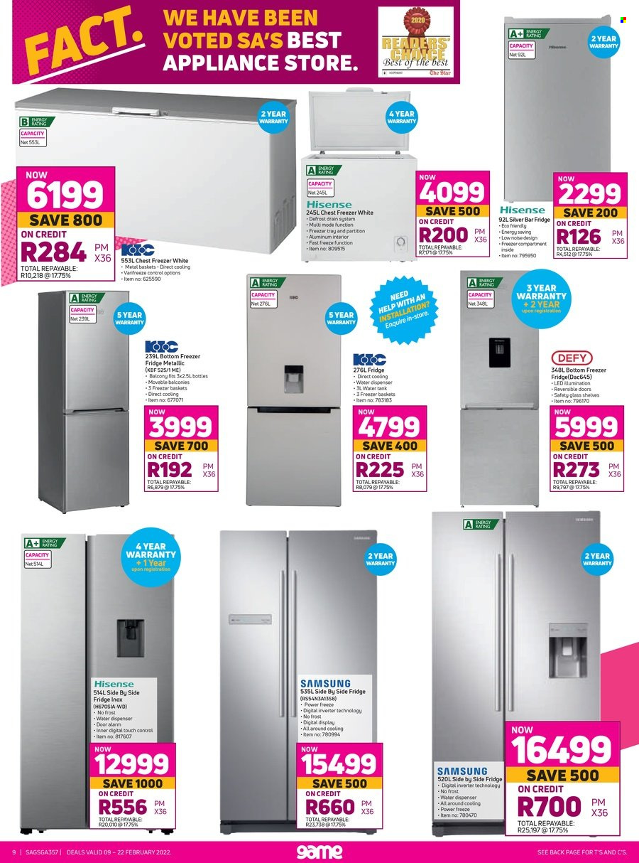 Game specials - 09/02/2022 - 22/02/2022. Page 9