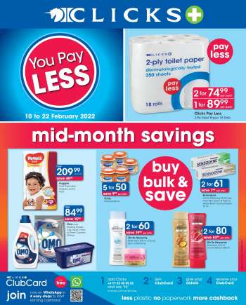 Clicks catalogue  - 10/02/2022 - 22/02/2022.