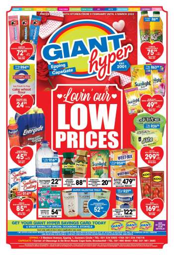 Giant Hyper catalogue  - 09/02/2022 - 06/03/2022.