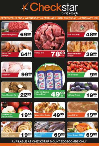 Checkstar catalogue  - 09/02/2022 - 10/02/2022.