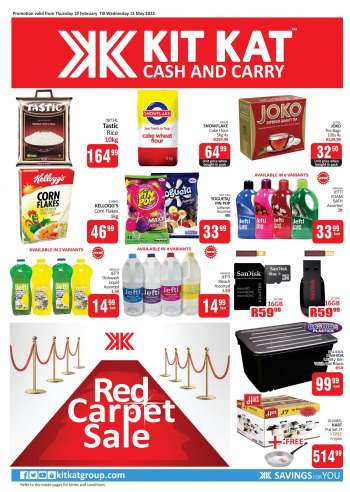 Kit Kat Cash & Carry catalogue  - 10/02/2022 - 11/05/2022.