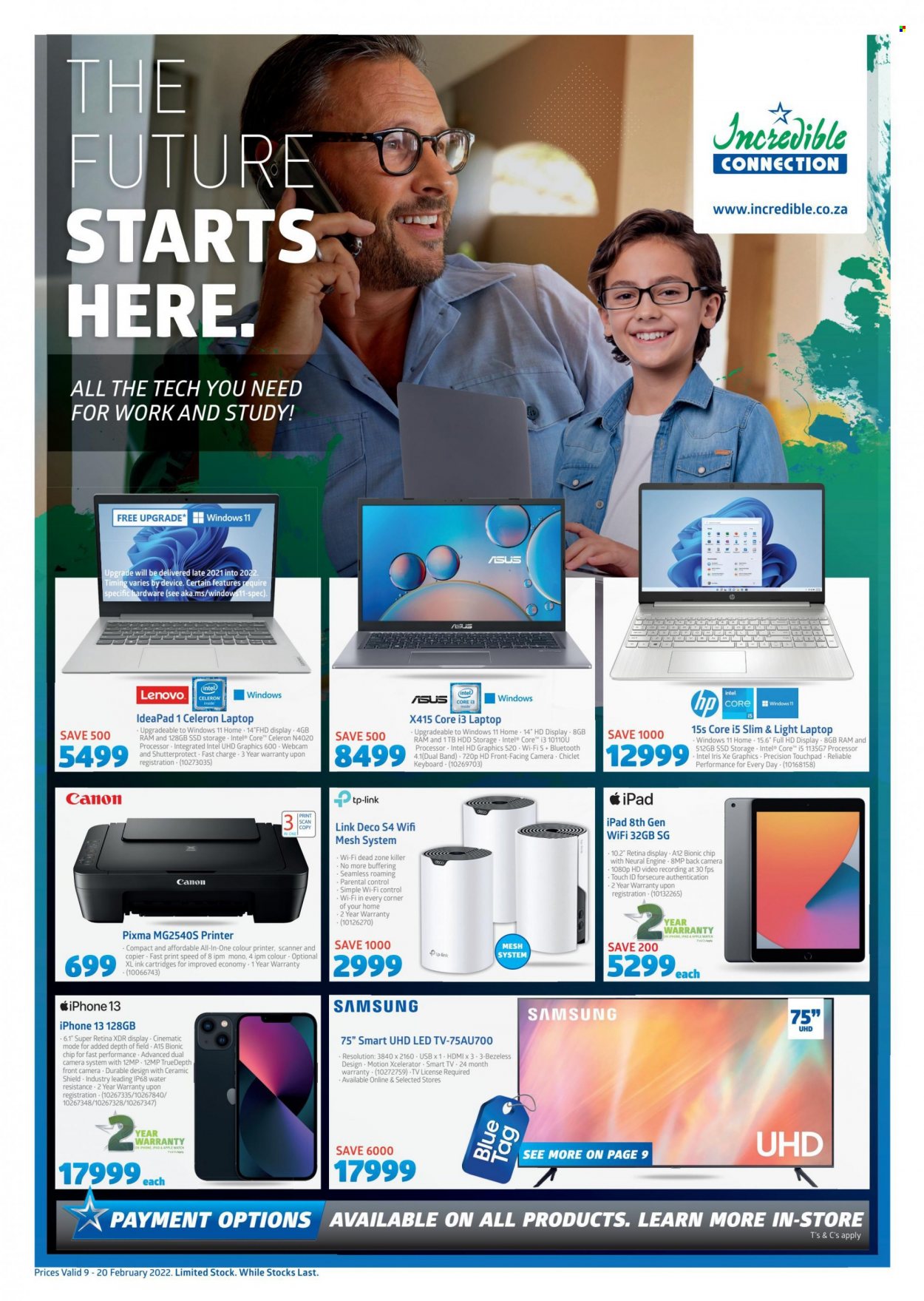 Incredible Connection specials - 09/02/2022 - 20/02/2022. Page 1