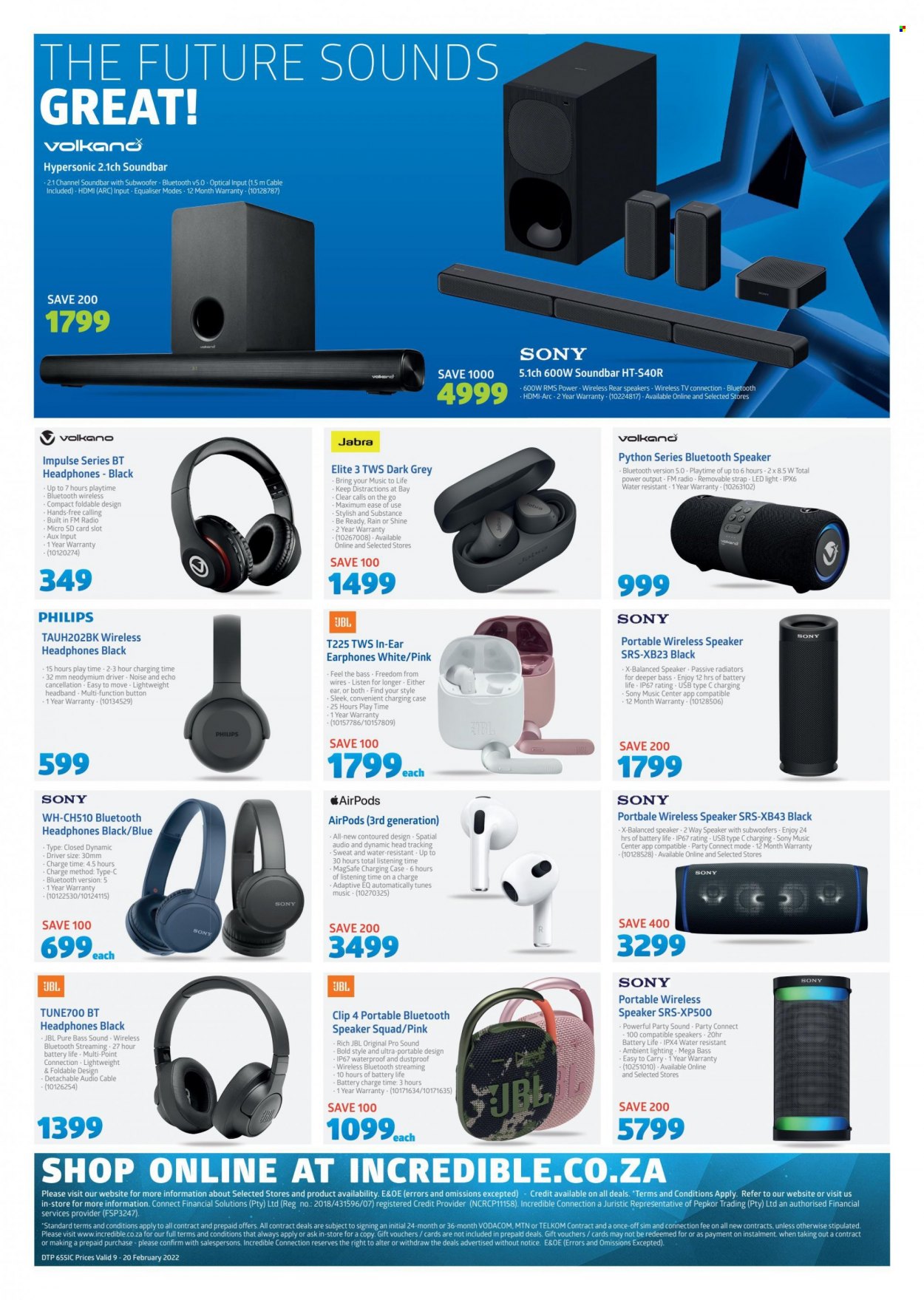 Incredible Connection specials - 09/02/2022 - 20/02/2022. Page 12