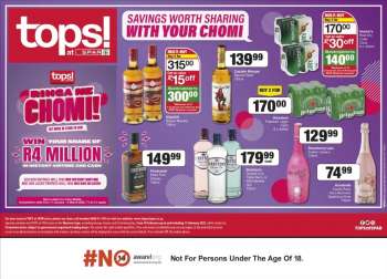 TOPS at SPAR catalogue  - 10/02/2022 - 13/02/2022.