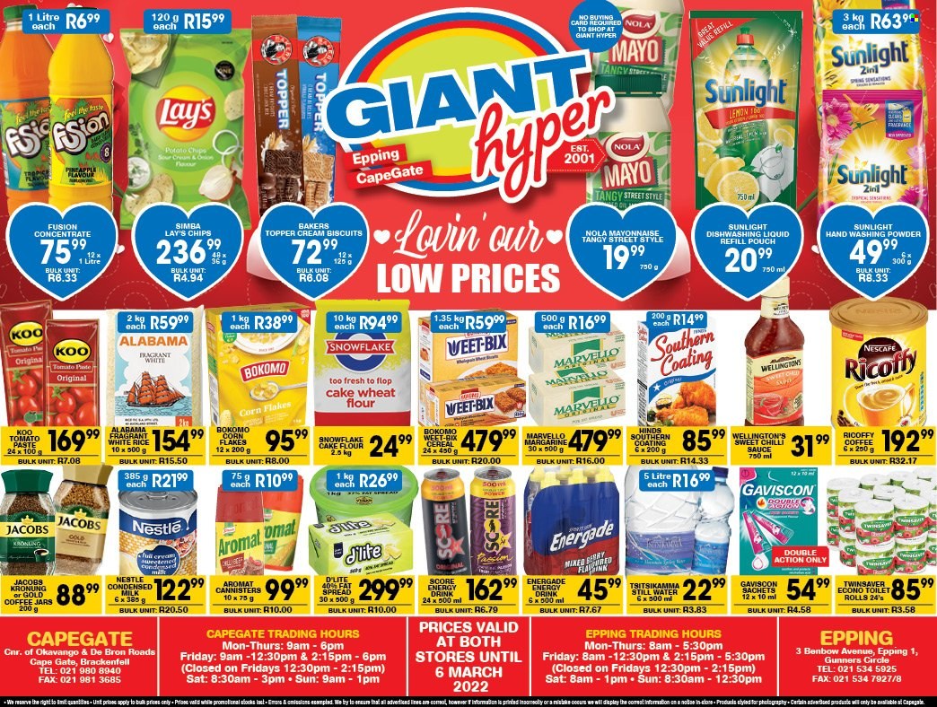 Giant Hyper specials - 14/02/2022 - 06/03/2022. Page 1