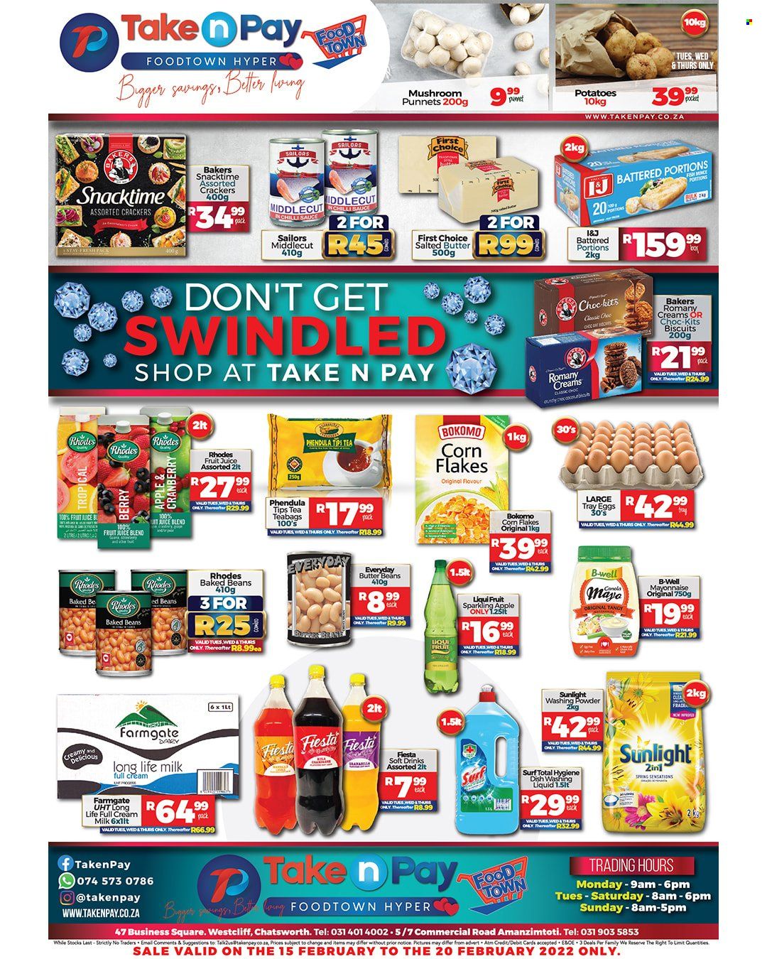 Take n Pay specials - 15/02/2022 - 20/02/2022. Page 1