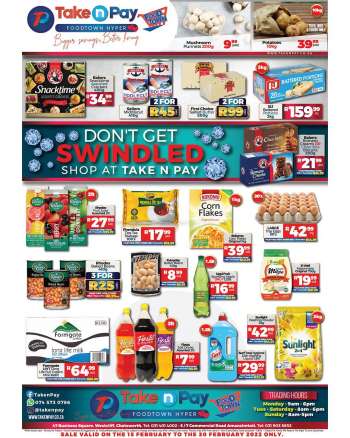 Take n Pay catalogue  - 15/02/2022 - 20/02/2022.