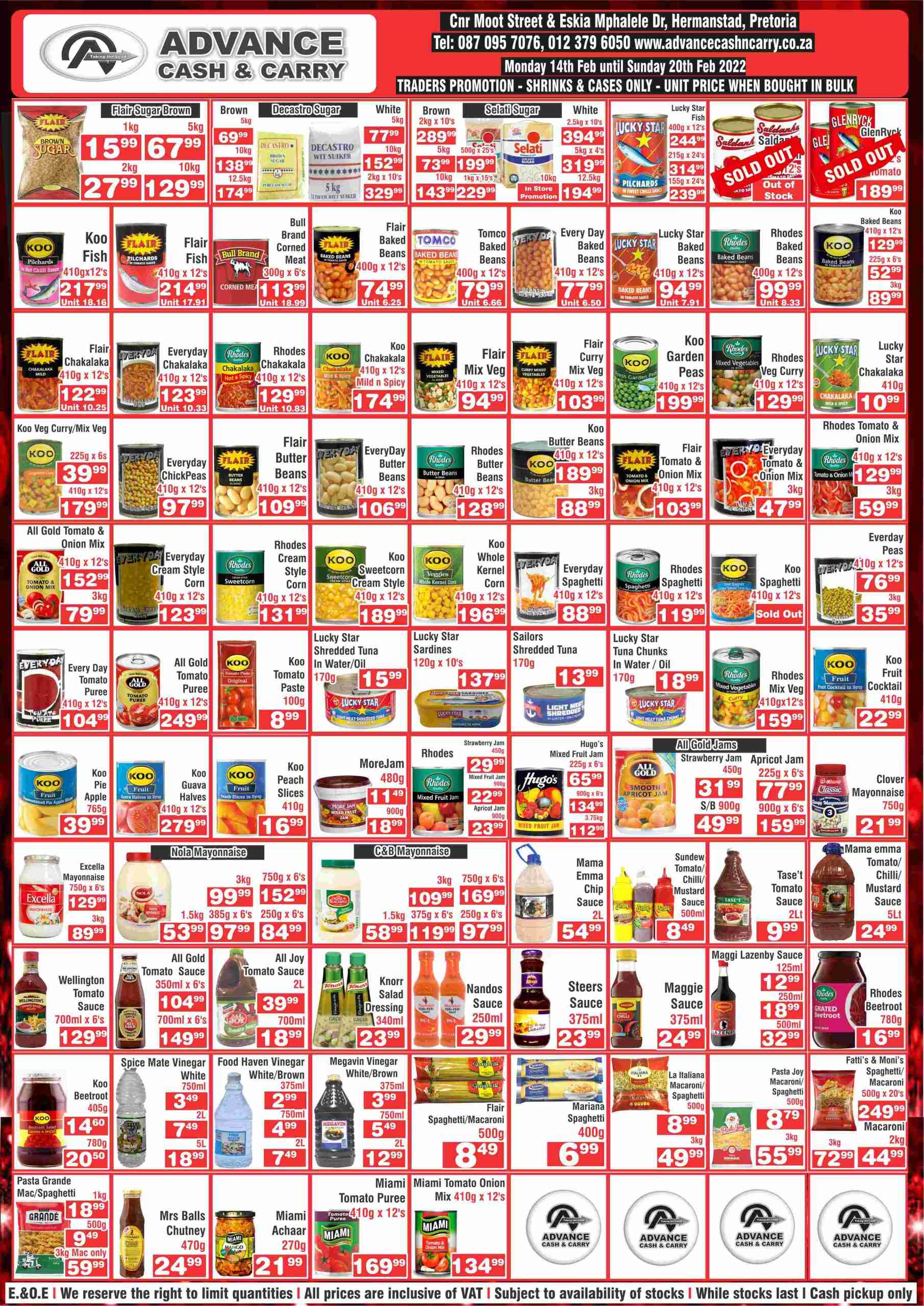 Advance Cash & Carry specials - 14/02/2022 - 20/02/2022. Page 2