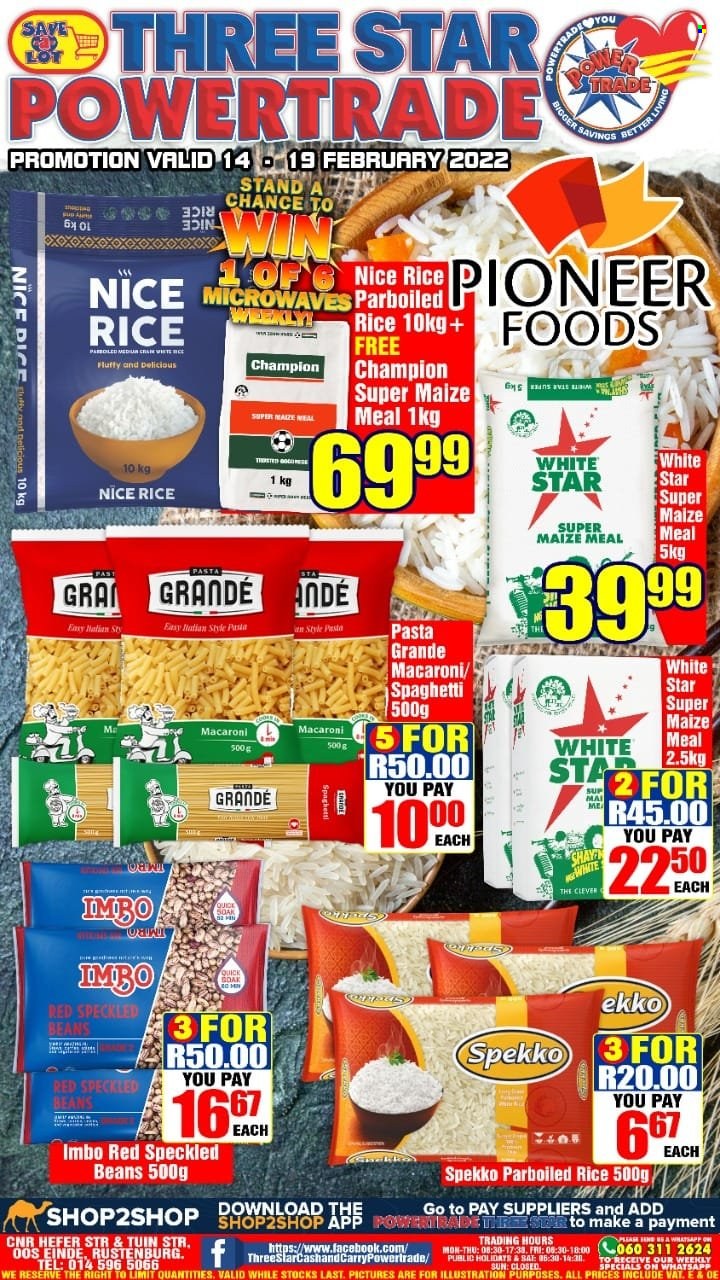 Three Star Cash and Carry specials - 14/02/2022 - 19/02/2022. Page 1