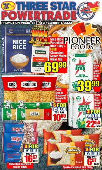 Three Star Cash and Carry catalogue  - 14/02/2022 - 19/02/2022.