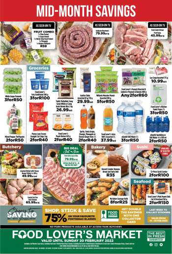 Food Lover's Market catalogue  - 16/02/2022 - 20/02/2022.