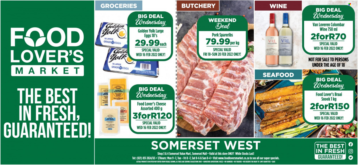 Food Lover's Market specials - 16/02/2022 - 16/02/2022. Page 1
