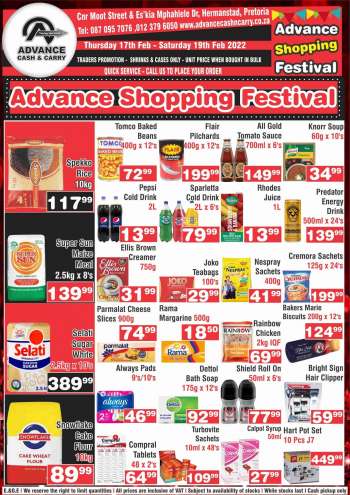 Advance Cash & Carry catalogue  - 17/02/2022 - 19/02/2022.