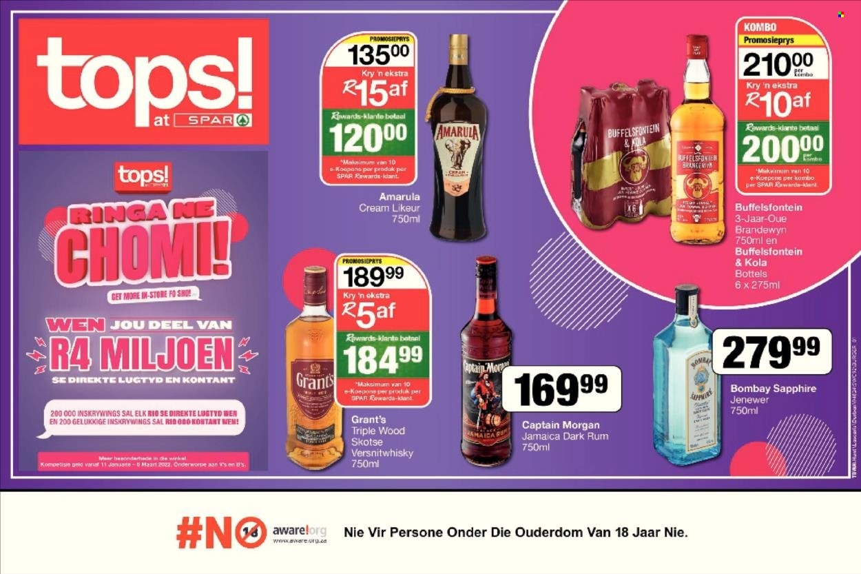 TOPS at SPAR specials - 17/02/2022 - 19/02/2022. Page 1