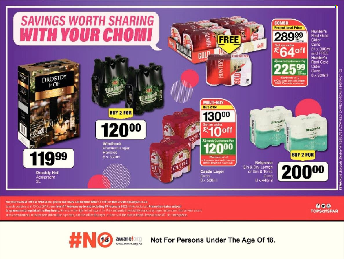 TOPS at SPAR specials - 17/02/2022 - 19/02/2022. Page 2