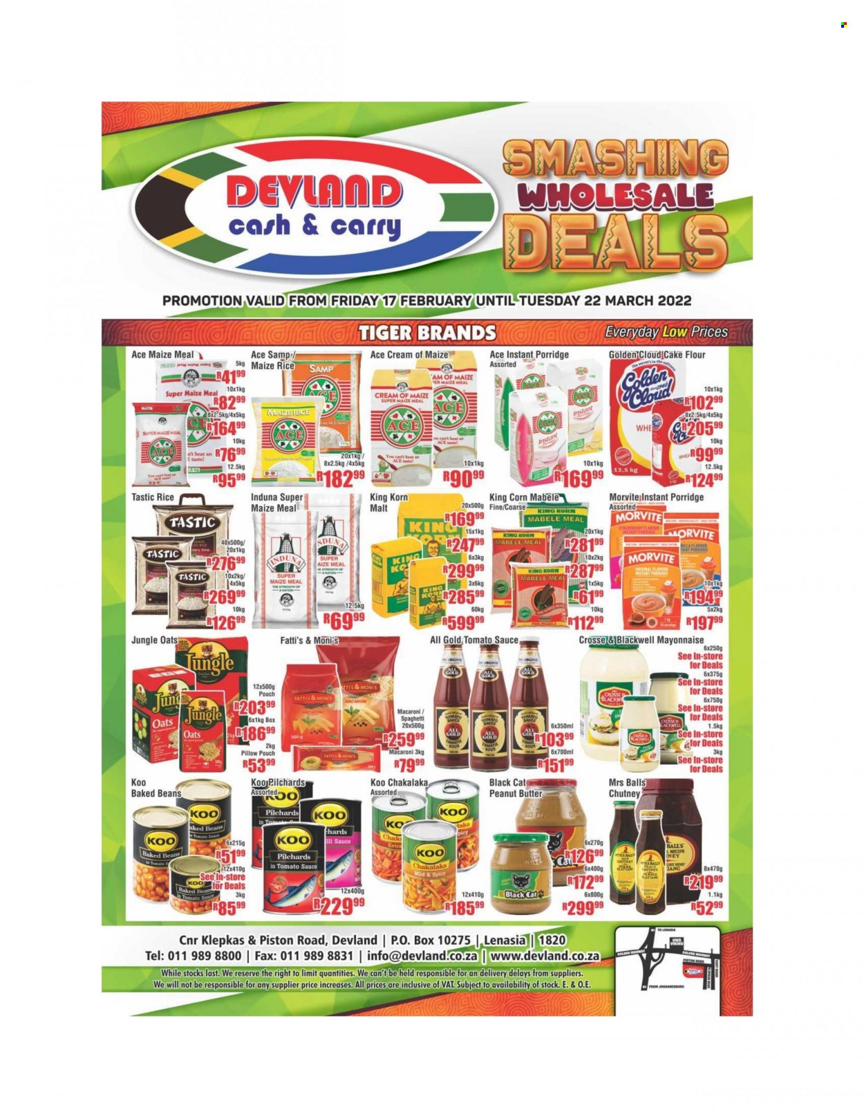 Devland specials - 17/02/2022 - 22/03/2022. Page 1