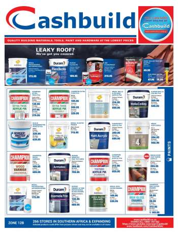 Cashbuild catalogue  - 21/02/2022 - 20/03/2022.