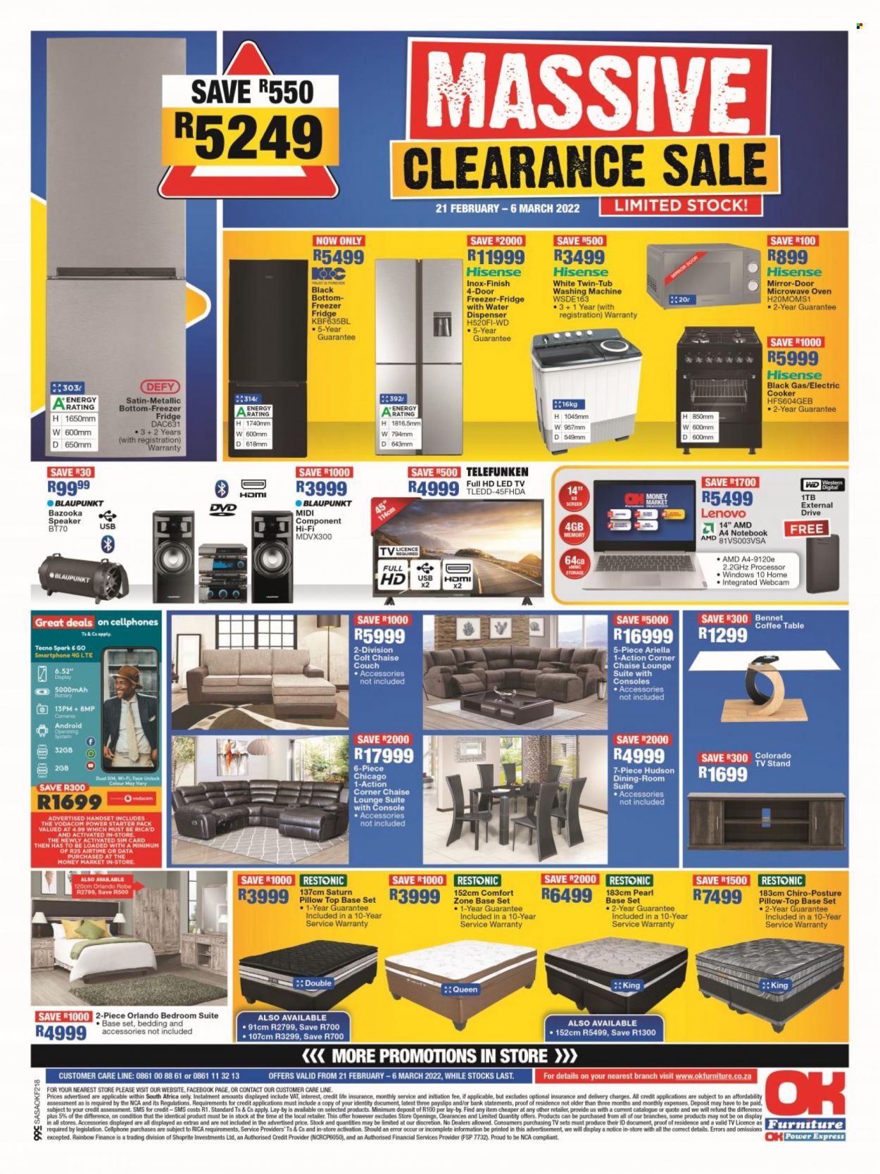 OK Furniture specials - 21/02/2022 - 06/03/2022. Page 8