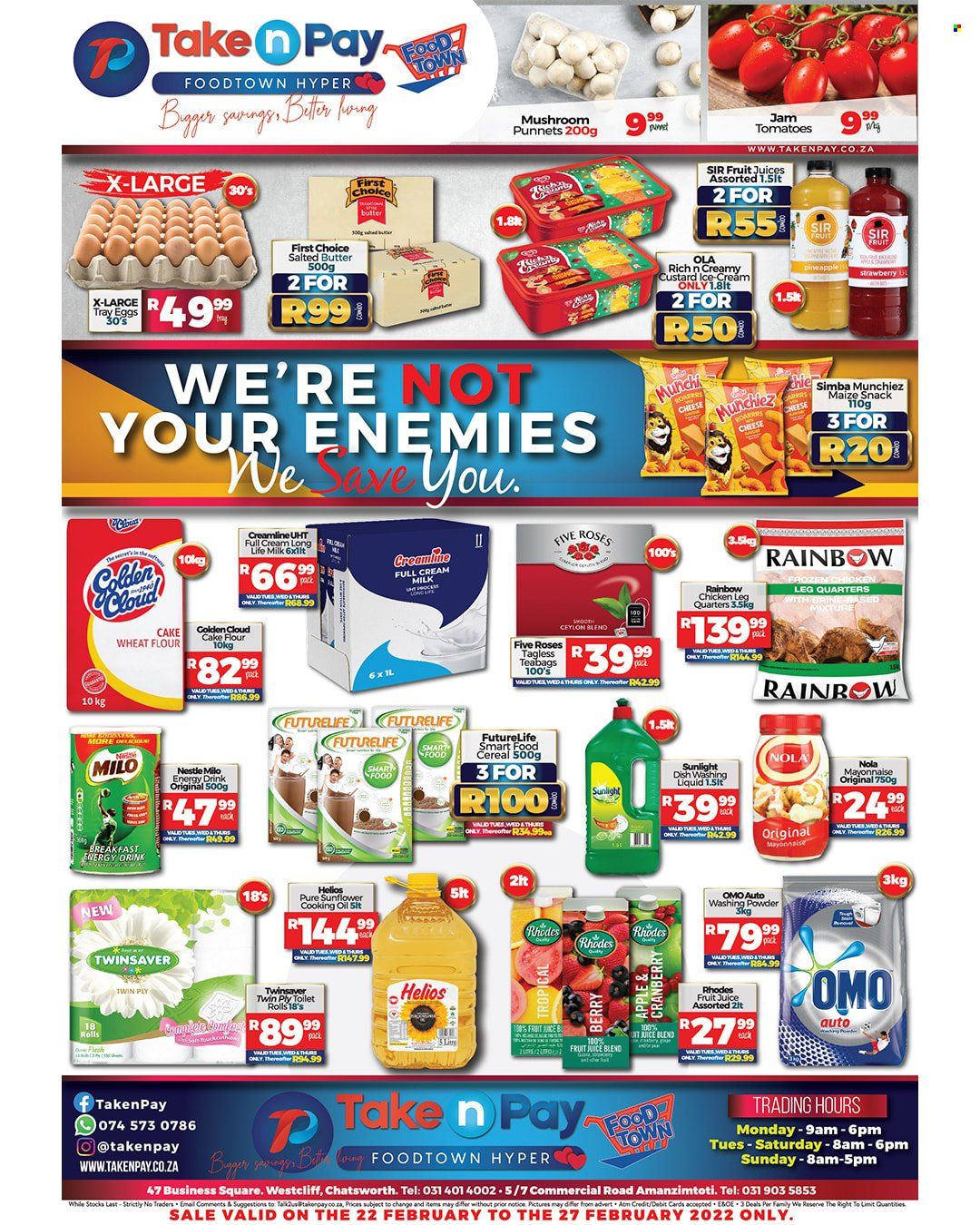 Take n Pay specials - 22/02/2022 - 27/02/2022. Page 1