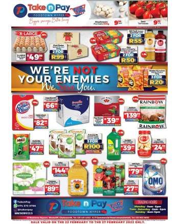 Take n Pay catalogue  - 22/02/2022 - 27/02/2022.