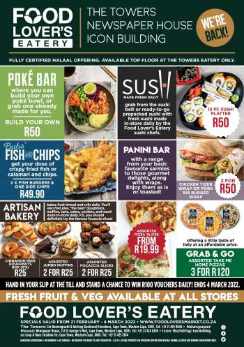 Food Lover's Market catalogue  - 21/02/2022 - 04/03/2022.