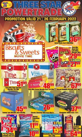 Three Star Cash and Carry catalogue  - 21/02/2022 - 26/02/2022.