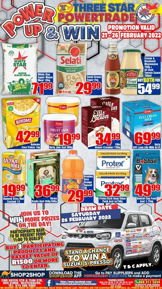 Three Star Cash and Carry specials - 21/02/2022 - 26/02/2022. Page 3