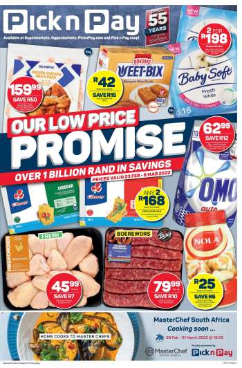 Pick n Pay catalogue  - 23/02/2022 - 06/03/2022.
