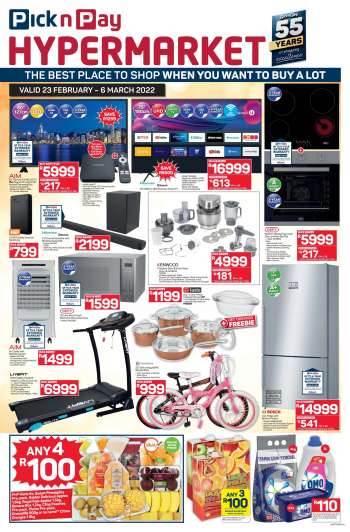 Pick n Pay Hypermarket catalogue  - 23/02/2022 - 06/03/2022.