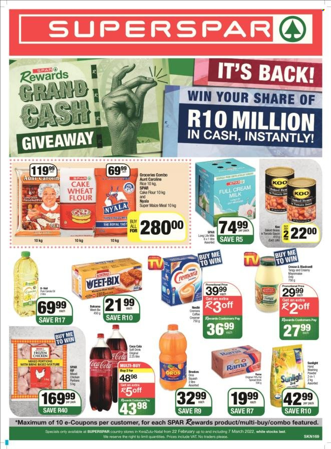 SPAR specials - 22/02/2022 - 07/03/2022. Page 1