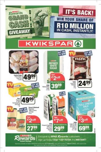 SPAR catalogue  - 22/02/2022 - 07/03/2022.