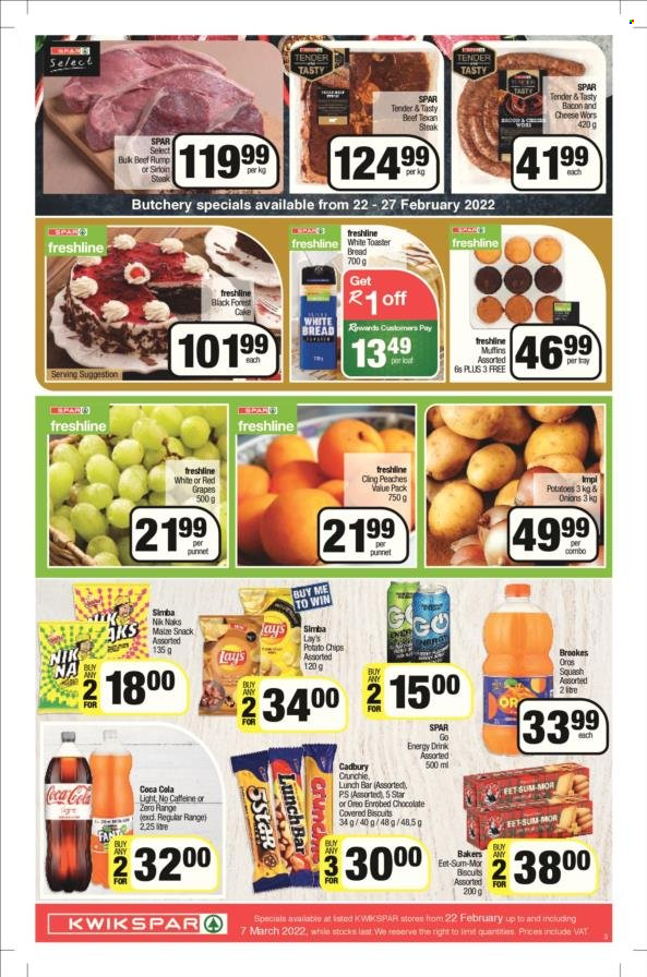 SPAR specials - 22/02/2022 - 07/03/2022. Page 3