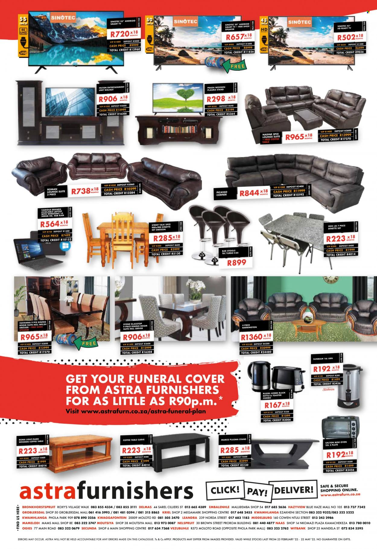 Astra Furnishers specials - 23/02/2022 - 22/05/2022. Page 4
