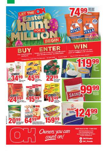 OK Foods catalogue  - 24/02/2022 - 06/03/2022.