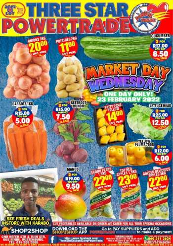 Three Star Cash and Carry catalogue  - 23/02/2022 - 23/02/2022.