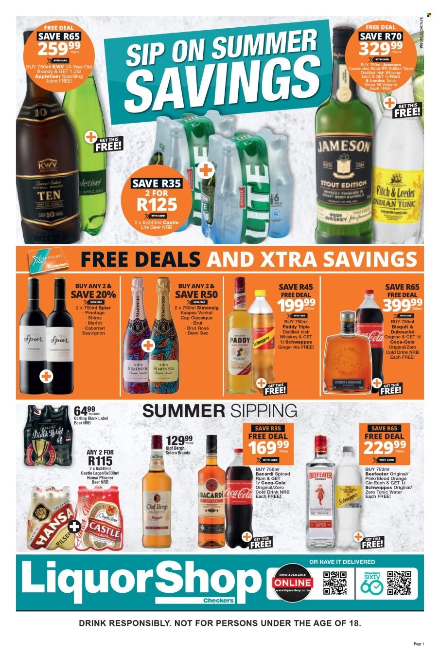 Checkers specials - 24/02/2022 - 09/03/2022. Page 1