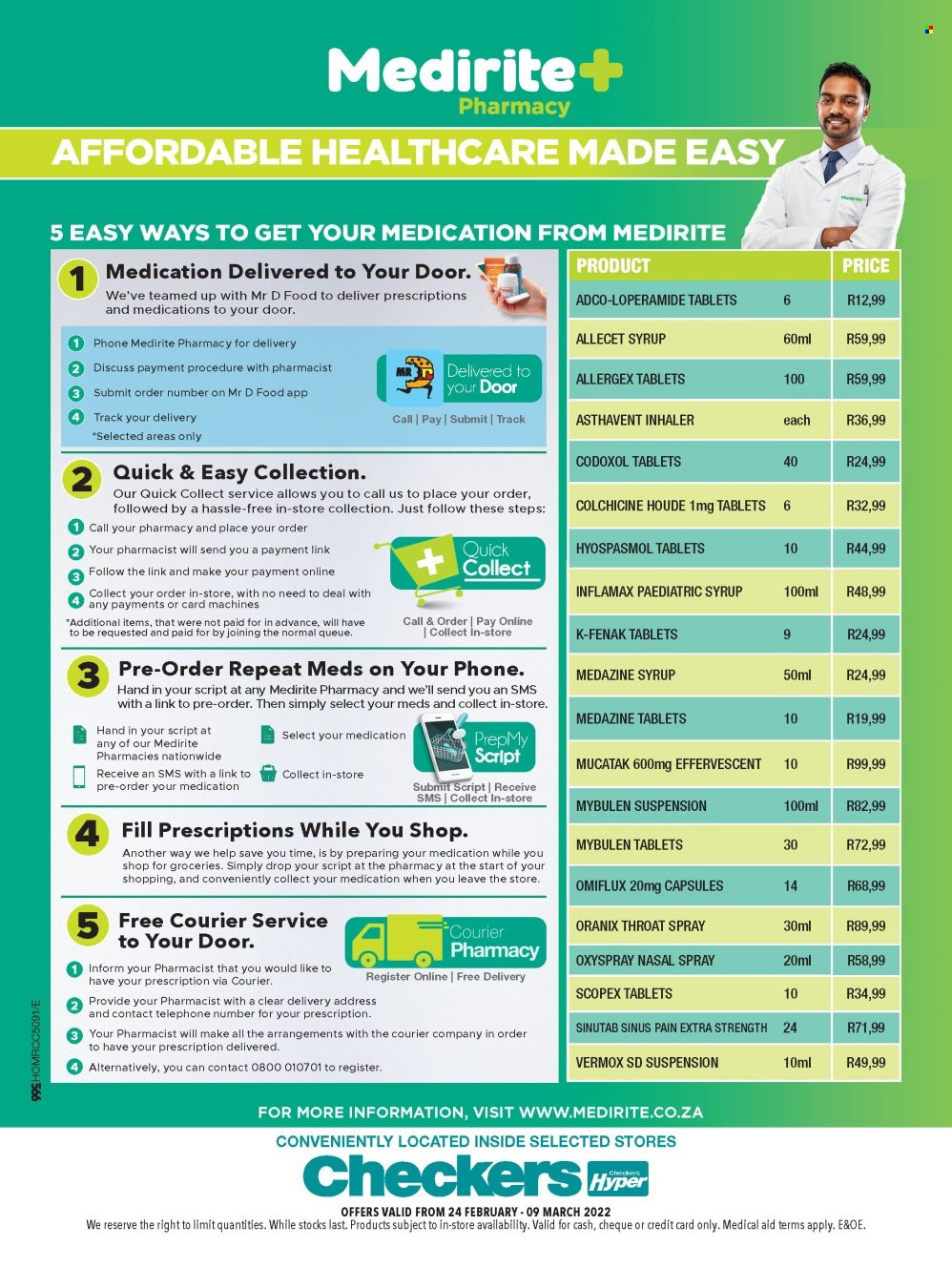 Checkers specials - 24/02/2022 - 09/03/2022. Page 3