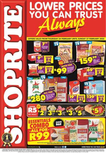 Shoprite catalogue  - 24/02/2022 - 27/02/2022.