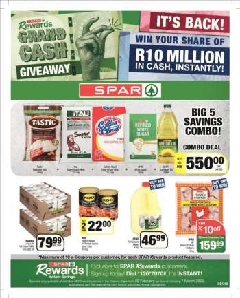 SPAR catalogue  - 22/02/2022 - 07/03/2022.