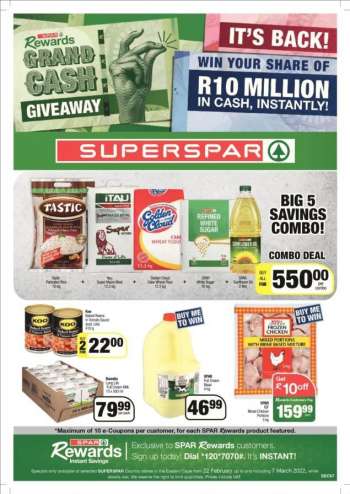 SPAR catalogue  - 22/02/2022 - 07/03/2022.