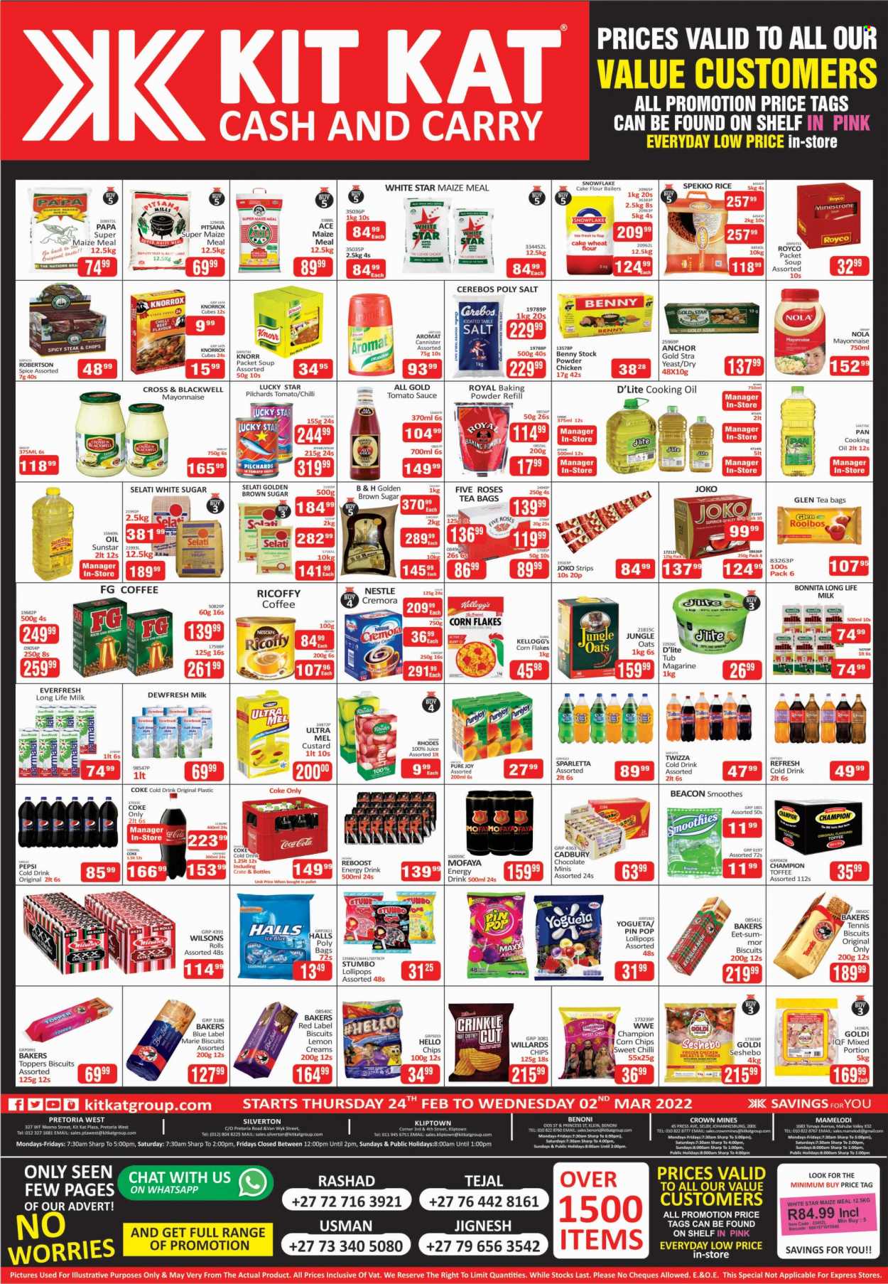 Kit Kat Cash & Carry specials - 24/02/2022 - 02/03/2022. Page 1